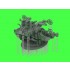 1/200 IJN Type 96 25mm Triple Mount Early with Open Ring Sights (4pcs)