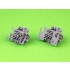 1/200 IJN Type 96 25mm Triple Mount Late with Le Prieur Mechanical Sights (4pcs)