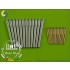 1/350 IJN Fuso (1944) Armament - 36cm (x12pcs), 15cm (x14pcs) for Fujimi kit