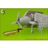 1/350 USN Airborne Torpedoes Mark 13 (22.4in) with Trolleys [Improved Type] (10pcs)