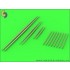 1/350 SMS Viribus Unitis - Masts, Yards and other turned parts set for Combrig model