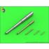 1/350 Russian Tsesarevich Armament 305mm (4),152mm (12),75mm (4),45mm (2),37mm (2) Barrels