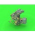 1/350 French Twin Mount 37mm/50 (1.46In) Model 1933 (Resin, PE & Turned Parts, 4pcs)