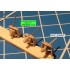 1/350 WWI German Gun 8.8cm/45 (3.46in) Flak L/45 (4pcs)