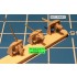 1/350 WWI German Gun 8.8cm/45 (3.46in) Flak L/45 (4pcs)