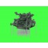 1/350 IJN Type 96 25mm Twin Mount Late with Le Prieur Mechanical Sights (6pcs)