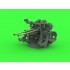 1/350 IJN Type 96 25mm Twin Mount Late with Le Prieur Mechanical Sights (6pcs)