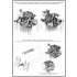1/350 IJN Type 96 25mm Twin Mount Late with Le Prieur Mechanical Sights (6pcs)