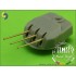 1/700 France 152mm/55 (6in) Model 1930 Barrels (9pcs)