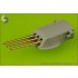 1/700 USN 14in/45 (35.6 cm) Barrels (12pcs) for B-34/B-36/B-38 Classes (Fits Arizona)