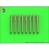 1/700 USN 16in/45 (40.6 cm) Mark 1 Barrels for Turrets w/Blastbags (8pcs)