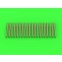 1/700 IJN 14cm/50 (5.5in) 3Rd Year Type Barrels for Turrets w/Blastbags (20pcs)