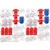 1/35 Water and Soda Drinks Cardboard Boxes (32pcs in 7 designs)
