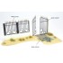 1/35 Metal Fence Set A - Gate