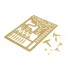 1/35 Hinges B (17 x small, 9 x medium single angled, 9 x medium double angled, 5 x large ornamental)