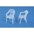 1/35 Plastic Garden Chairs (each height: 2.7cm, 2pcs)