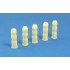 1/35 Plastic Road Bollards (each height: 2.4cm, 5pcs)
