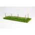 1/35 Meadow Fence A w/Wooden Rod (2 fence parts, each: 9.7 x 3.5cm)