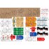 1/35 Cardboard Boxes Small Set Vol.1 - Generic, Beer, Coffee, Water, Soda (33 boxes)