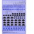 Water Slide Decals for 1/35 House Numbers