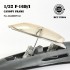 1/32 F-16 Double-seat Canopy Frame for Academy kit