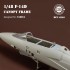1/48 F-14D Canopy Frame for Tamiya kits