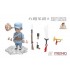 Q Figure - Chinese Eighth Route Army Soldier