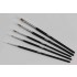 Paint Brush Set (5pcs, diameter: 1.15mm, 1.79mm, 2.94mm, 3.10mm, 5.9mm)