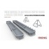 1/35 9M38 Surface-to-air Missile Display Racks & Missile Container for #SS014