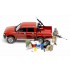 1/35 Toyota Dual Cab Hi-Lux Pick-Up Truck w/Mounted M82A1 Rifle/M240B Gun & Equipment