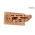 1/35 German Pkw.K1 Kubelwagen Type 155 Half-Track