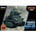 World War Toons - French Medium Tank Somua S-35 Cartoony Model [Q Version]
