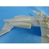 1/144 McDonnell Douglas MD-87 Exterior Detail set for AMP kits