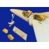 1/48 Folland Gnat T.1 Detail Set for Airfix kit A05123 (1 Photo-etched Sheet)
