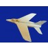 1/48 Folland Gnat T.1 Detail Set for Airfix kit A05123 (1 Photo-etched Sheet)