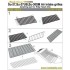 1/48 Sukhoi Su-27/27UB/30SM Air Intake Grilles for Kitty Hawk kits