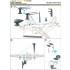 1/48 Boeing B-29 Superfortress Exterior Detail Set for Revel/Monogram kits