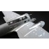 1/48 He 111H-3 / H-6 Exterior Panels Pre-Cut Self-Adhesive Aluminum Foil Set for ICM kit