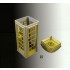 1/35 Telephone Box Kiosk No.2 (resin, PE, film & posters)