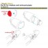 1/48 Kamov Ka-50 Air Intakes and Exhaust Pipes for Italeri/Revell kits