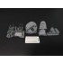 1/48 B-17F. Bombardier's Cockpit (Interior Set) for Monogram kit
