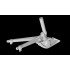 1/48 PZL.23 Karas Main Wheels and Tail Skid Assembly