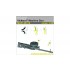 1/48 Vickers F Aircraft Machine Gun (4pcs)