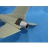 1/48 F-16 Fighting Falcon Engine F110 Jet Nozzle for Tamiya kits (closed)
