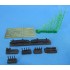 1/48 Grumman F9F-2 Panther Wing Folding Mechanism for Trumpeter kits