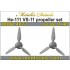 1/48 He 111. VS-11 Propeller Set