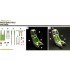 1/72 Martin-Baker Mk.9 Ejection Seats Detail Set for 2 Seats