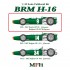 1/43 Multi-Material Kit: BRM H-16 Ver.A P83 1967 Dutch GP #9/Belgian GP #12