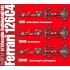1/12 Full Detail Kit: Ferrari 126C4M2 1984 Rd.15 European GP/Rd.16 Portuguese GP
