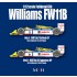 1/12 Full Detail Kit: Williams FW11B Ver.B '87 Rd.15 Japanese GP #5 N.Mansell/#6 N.Piquet